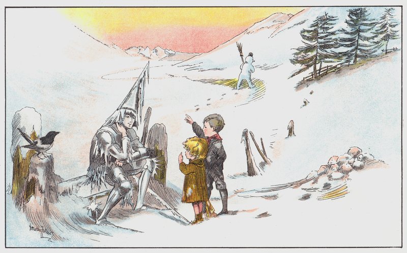 De fortæller Jack Frost, at de søger deres lykke af Dorothy Furniss