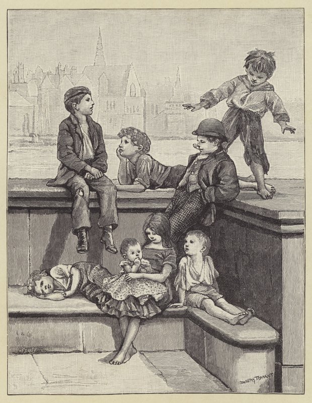 London Street Arabs af Dorothy Stanley