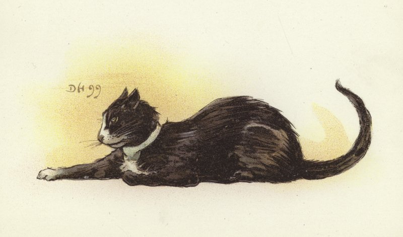 Savoy kat af Dudley Hardy