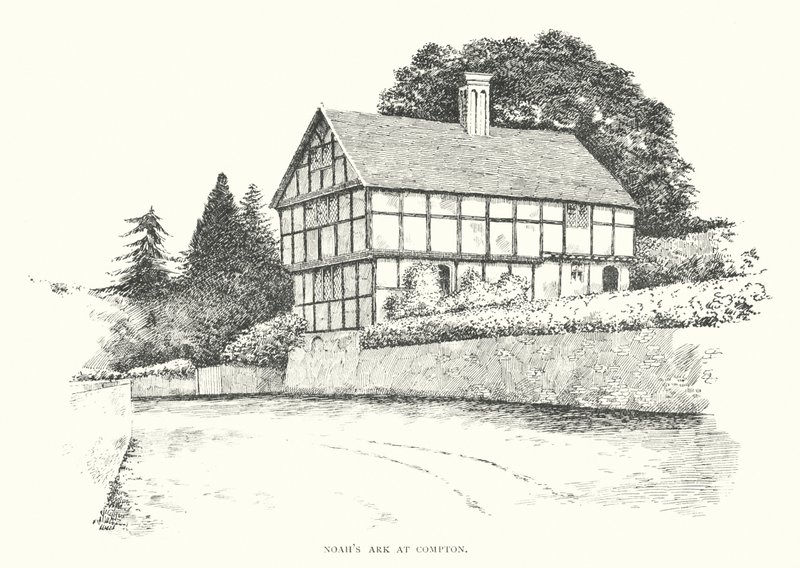 Noahs Ark ved Compton (litografi) af Duncan Moul