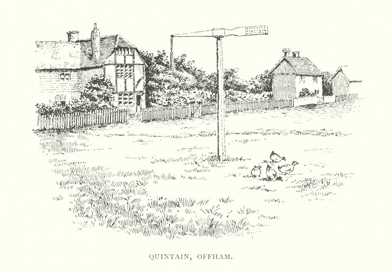Quintain, Offham (litografi) af Duncan Moul