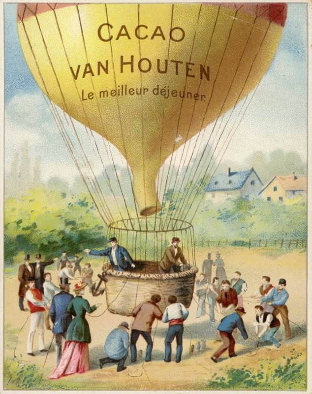 Ballonen er ved at stige op af Dutch School