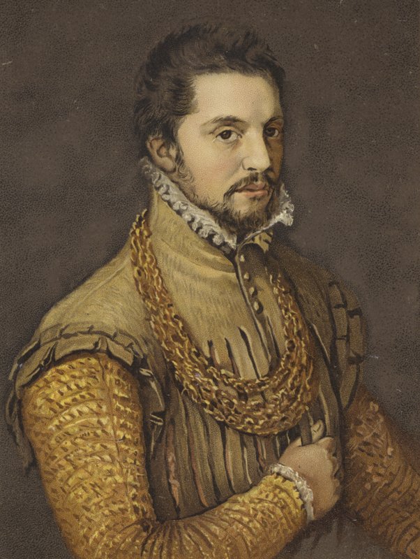 Dutch nobleman of the mid 16th Century  af Dutch School