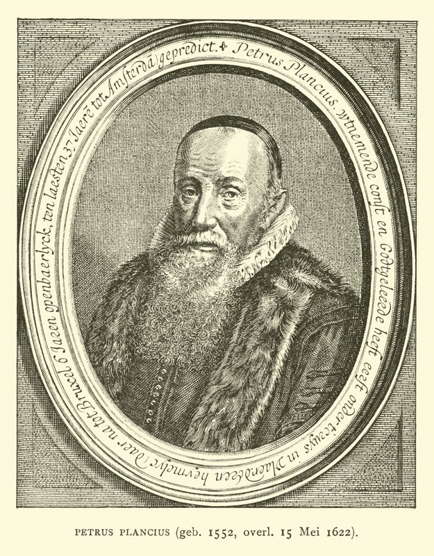Petrus Plancius, Dutch astronomer, cartographer and clergyman  af Dutch School