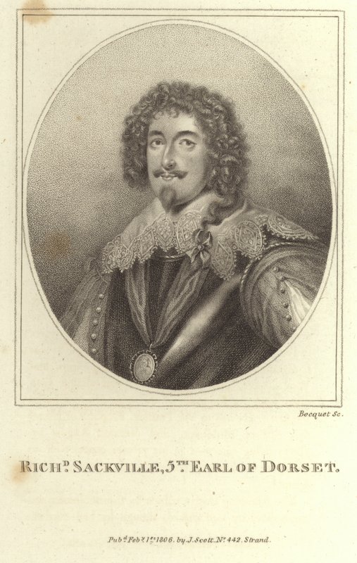 Richard Sackville den 5. jarl af Dorset af E. Bocquet