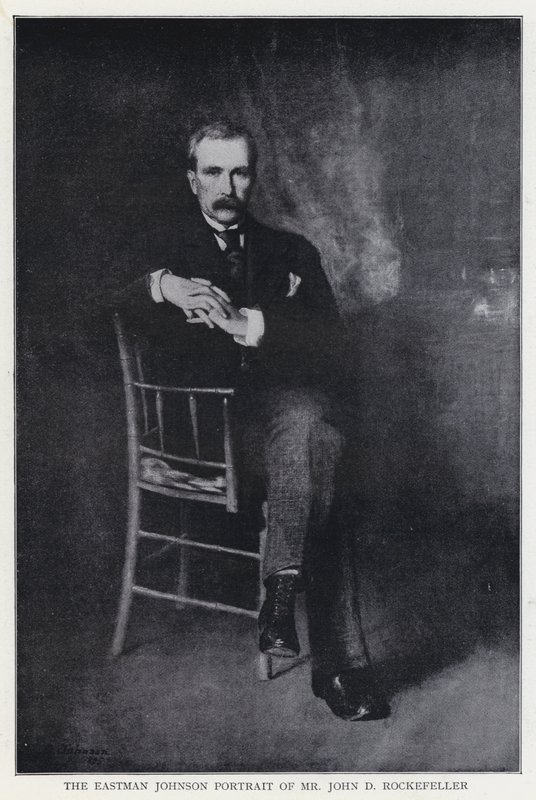 Eastman Johnson-portrættet af John D Rockefeller af Eastman after Johnson