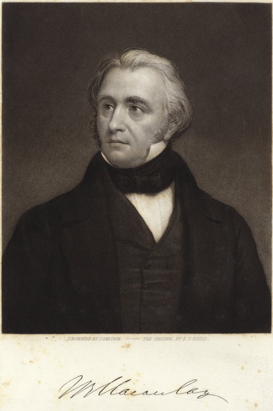 Lord Macaulay af Eden Upton Eddis