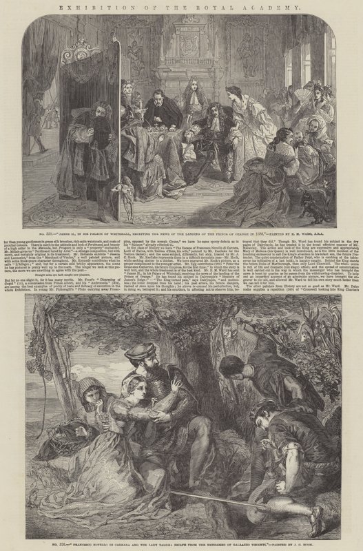 Udstilling af Det Kongelige Akademi af Edgar Melville Ward