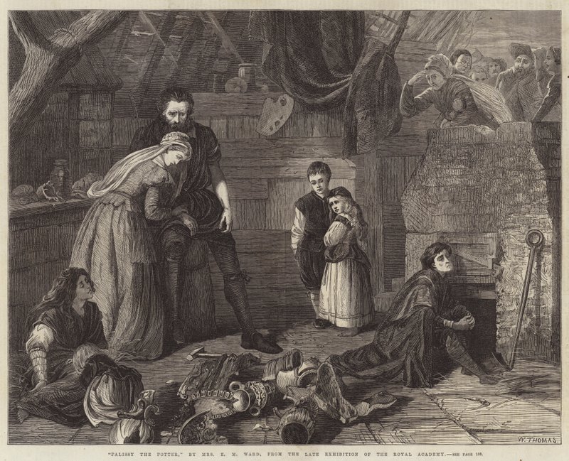 Pottemageren Palissy af Edgar Melville Ward