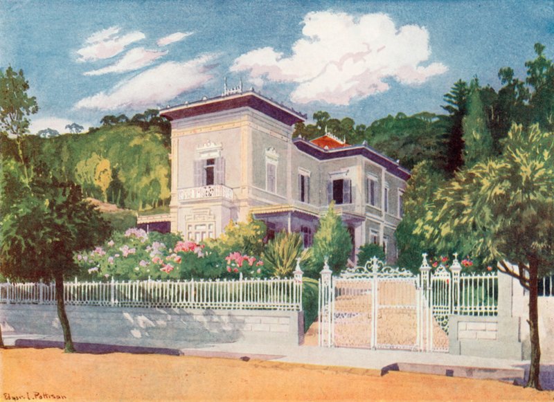Bopæl for hr. Joseph Walker, Petropolis (farvemedlemmer) af Edgar L. Pattison