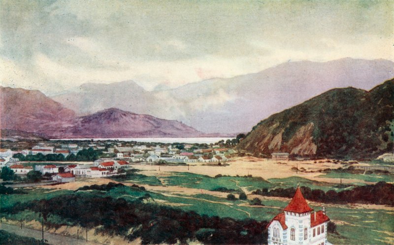 Sydforstaden Rio de Janeiro, Ipanema (farve litho) af Edgar L. Pattison