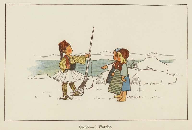 Grækenland, en kriger af Edith Farmiloe