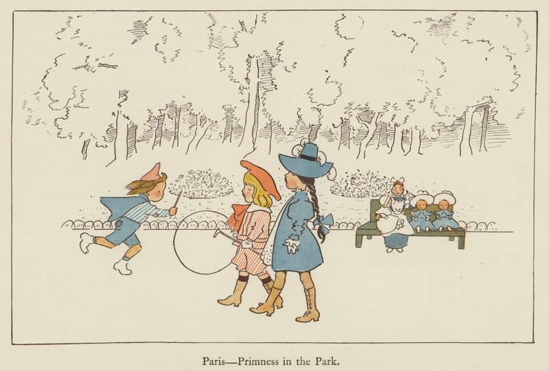 Paris, primness i parken af Edith Farmiloe