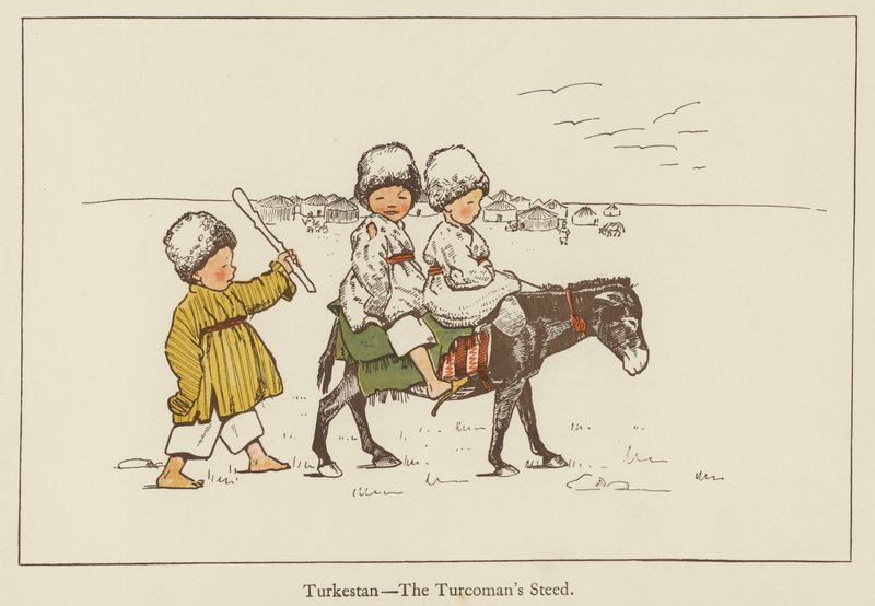 Turkestan, turcomanernes hest af Edith Farmiloe
