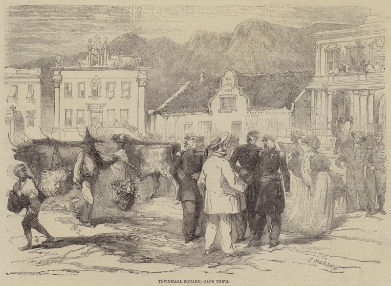 Rådhuspladsen, Cape Town af Edmond Morin