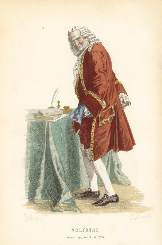 Voltaire af Edmond A.F. Geffroy