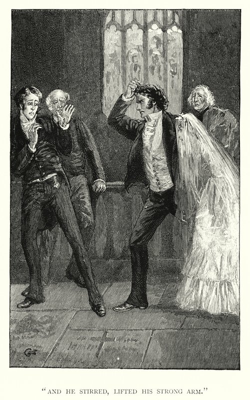 Illustration til Jane Eyre af Charlotte Bronte (gravering) af Edmund Henry Garrett