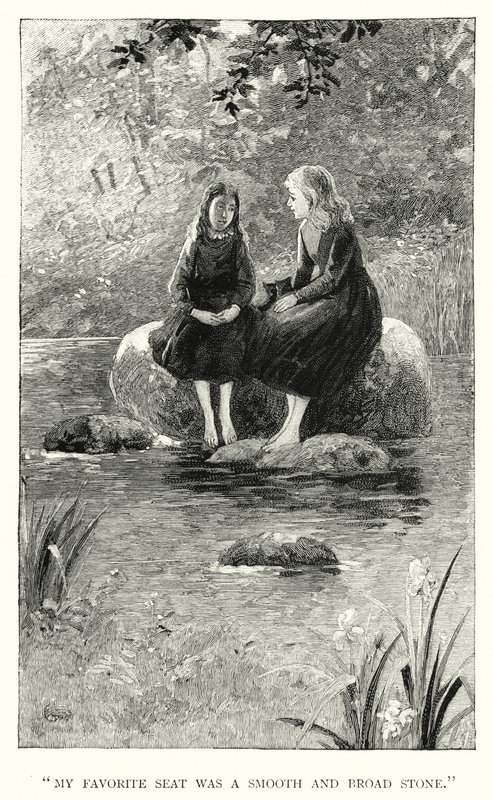 Illustration til Jane Eyre af Charlotte Bronte (gravering) af Edmund Henry Garrett