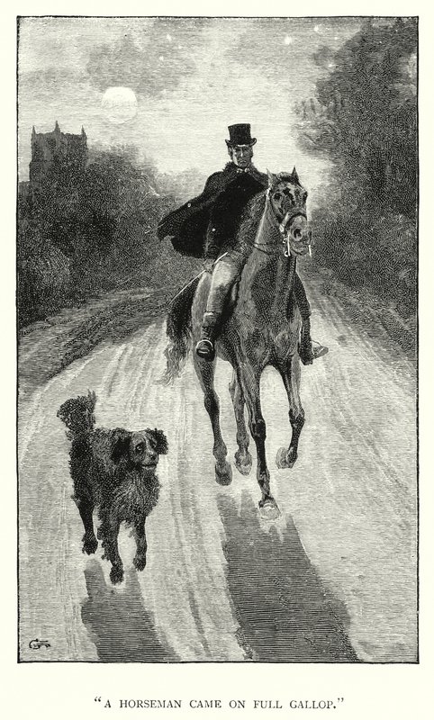 Illustration til Jane Eyre af Charlotte Bronte (gravering) af Edmund Henry Garrett