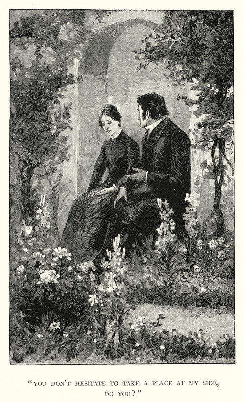 Illustration til Jane Eyre af Charlotte Bronte (gravering) af Edmund Henry Garrett