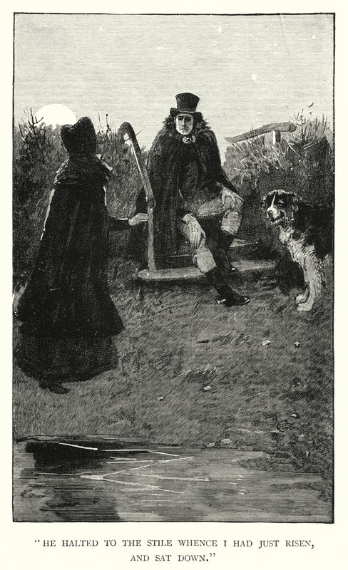 Illustration til Jane Eyre af Charlotte Bronte (gravering) af Edmund Henry Garrett