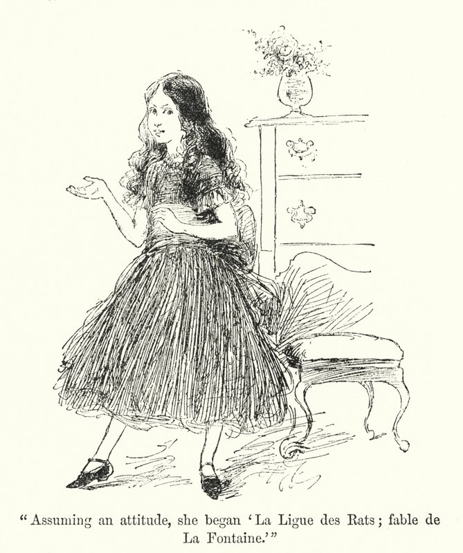 Illustration til Jane Eyre af Charlotte Bronte (litho) af Edmund Henry Garrett