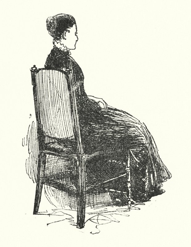 Illustration til Jane Eyre af Charlotte Bronte (litho) af Edmund Henry Garrett