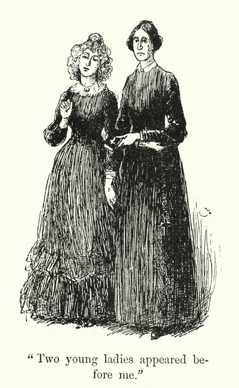 Illustration til Jane Eyre af Charlotte Bronte (litho) af Edmund Henry Garrett