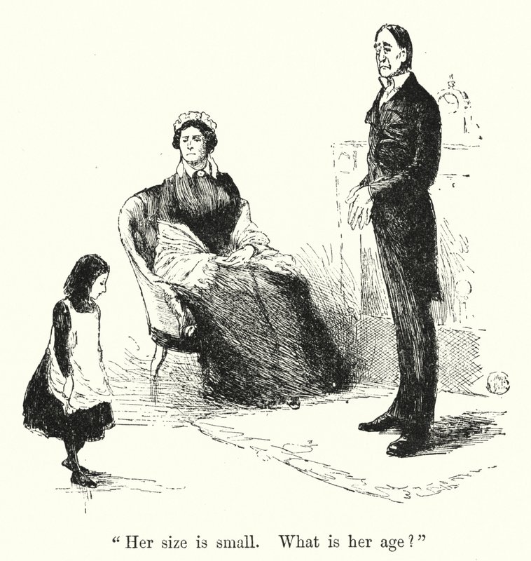 Illustration til Jane Eyre af Charlotte Bronte (litho) af Edmund Henry Garrett