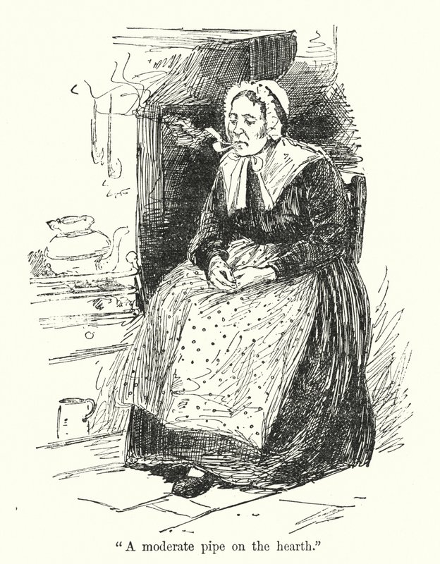 Illustration til Jane Eyre af Charlotte Bronte (litho) af Edmund Henry Garrett