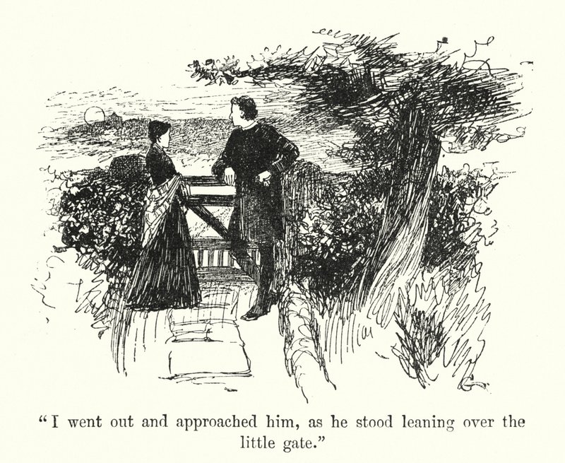 Illustration til Jane Eyre af Charlotte Bronte (litho) af Edmund Henry Garrett