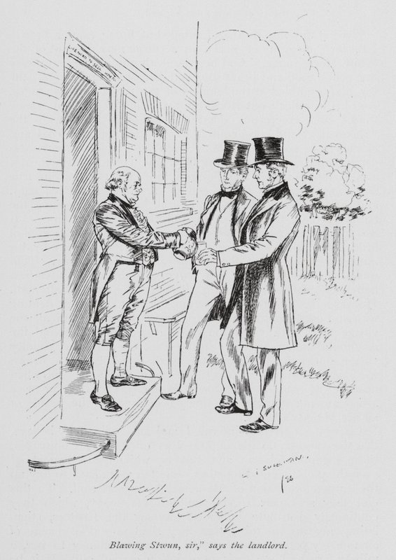 Illustration til Tom Brown