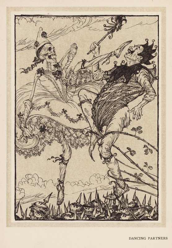 Kejserens krans: Dansepartnere (litografi) af Edmund Joseph (after) Sullivan