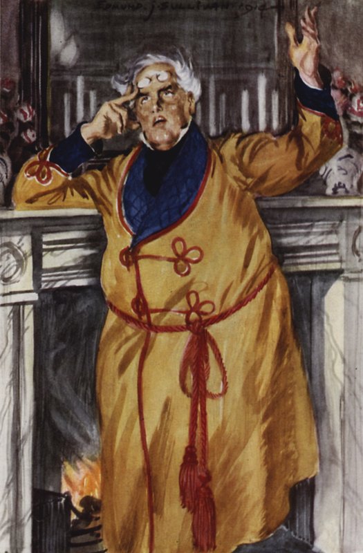 Jeg er villig til at opmuntre til fortjeneste, Sir ... Jeg har besluttet, at De skal oversætte min filosofibog af Edmund Joseph Sullivan