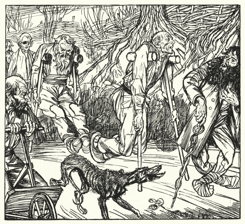 Illustration til Sarator Resorts af Edmund Joseph after Sullivan