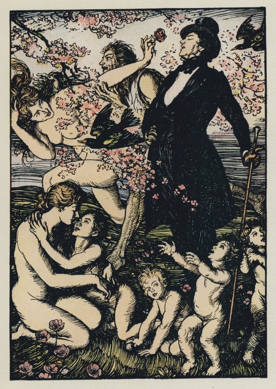 Illustration til Tennysons Maud af Edmund Joseph after Sullivan