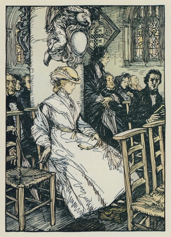 Illustration til Tennysons Maud af Edmund Joseph after Sullivan