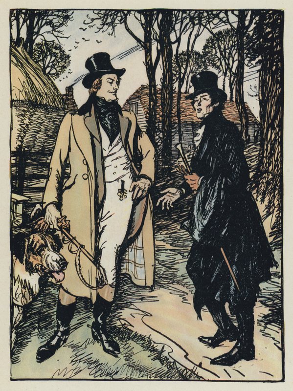 Illustration til Tennysons Maud af Edmund Joseph after Sullivan
