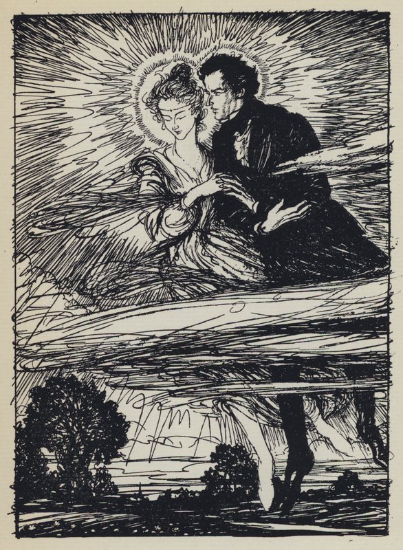 Illustration til Tennysons Maud af Edmund Joseph after Sullivan