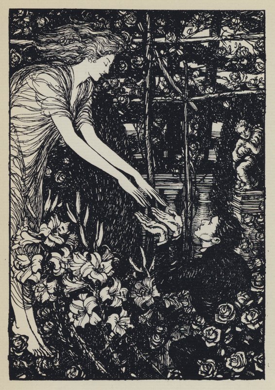 Illustration til Tennysons Maud af Edmund Joseph after Sullivan