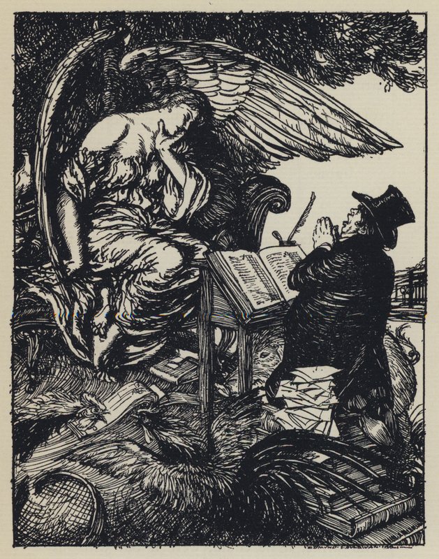 Illustration til Tennysons Maud af Edmund Joseph after Sullivan