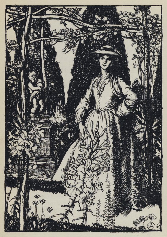 Illustration til Tennysons Maud af Edmund Joseph after Sullivan