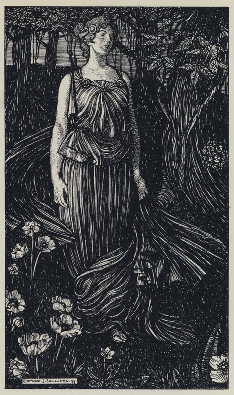 Tennyson, Illustration til A Dream of Fair Women and Other Poems af Edmund Joseph after Sullivan