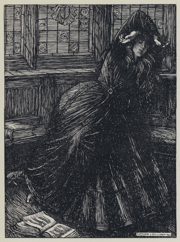 Tennyson, Illustration til A Dream of Fair Women and Other Poems af Edmund Joseph after Sullivan