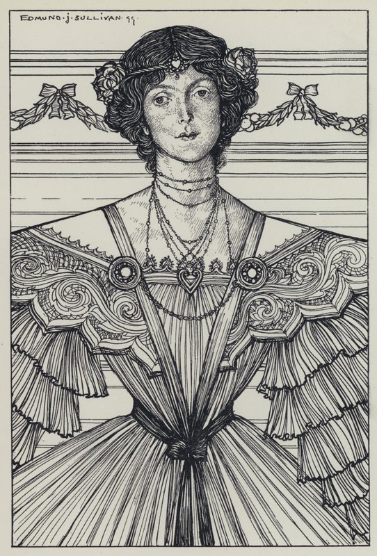 Tennyson, Illustration til A Dream of Fair Women and Other Poems af Edmund Joseph after Sullivan