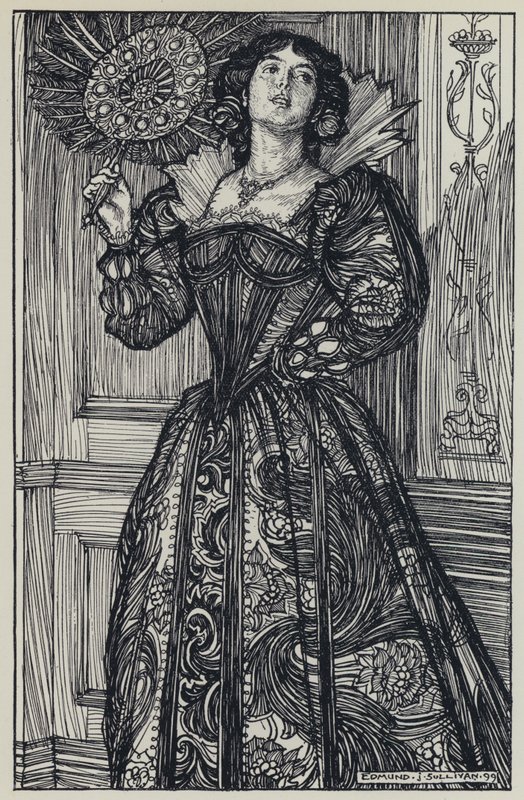 Tennyson, Illustration til A Dream of Fair Women and Other Poems af Edmund Joseph after Sullivan