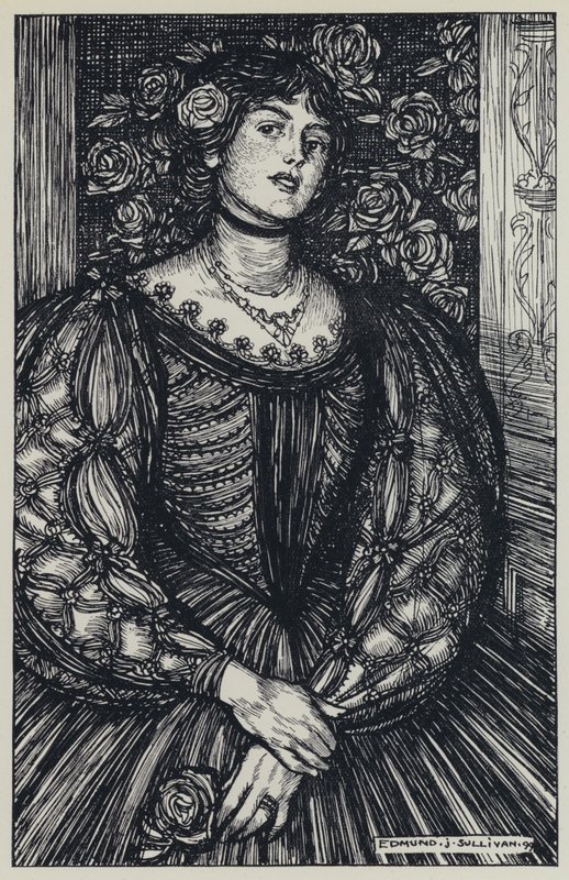 Tennyson, Illustration til A Dream of Fair Women and Other Poems af Edmund Joseph after Sullivan
