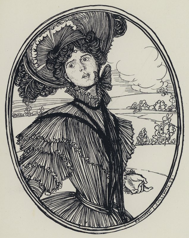 Tennyson, Illustration til A Dream of Fair Women and Other Poems af Edmund Joseph after Sullivan