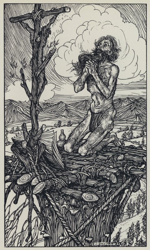 Tennyson, Illustration til A Dream of Fair Women and Other Poems af Edmund Joseph after Sullivan