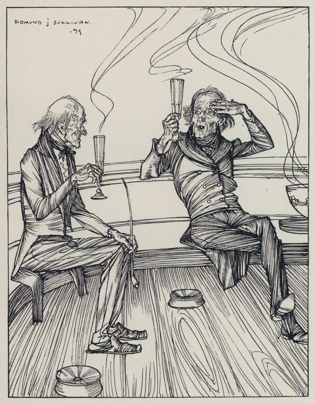 Tennyson, Illustration til A Dream of Fair Women and Other Poems af Edmund Joseph after Sullivan